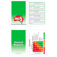 Take 5 Personal Risk Assessment Hazard Reports