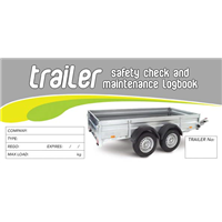 Trailer Safety Check & Maintenance Logbook