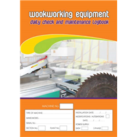 Woodworking Equipment  & Maintenance Logbook