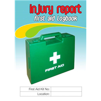 Injury Report First Aid Logbook