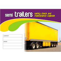 Semi Trailers Safety Check & Maintenance Logbook