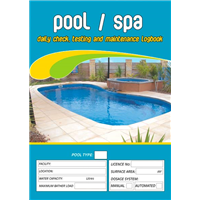 Pool & Spa Daily Check Testing & Maintenance Logbook