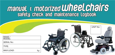 Manual & Motorised Wheelchairs Logbook