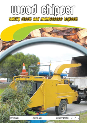 Wood Chipper Safety & Maintenance Logbook