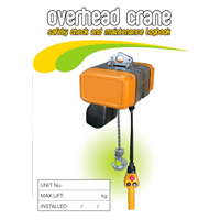 Overhead Crane Safety & Maintenance Logbook