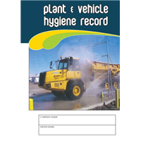 Plant & Vehicle Hygiene Record Logbook