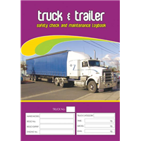 Truck & Trailer Safety and Maintenance Logbook