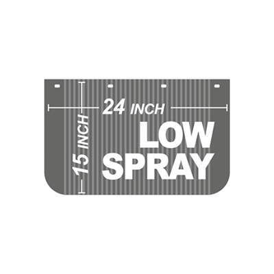 24 Inch x 15 Inch Low Spray