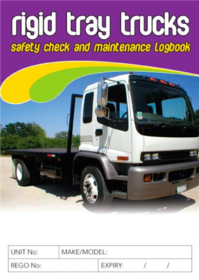 Rigid Tray Trucks Safety Check & Maintenance Logbook