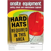 Onsite Equipment Safety & Maintenance Logbook