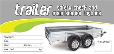 Trailer Safety Check & Maintenance Logbook