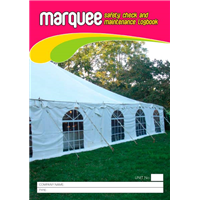 Marquee Safety Check & Maintenance Logbook